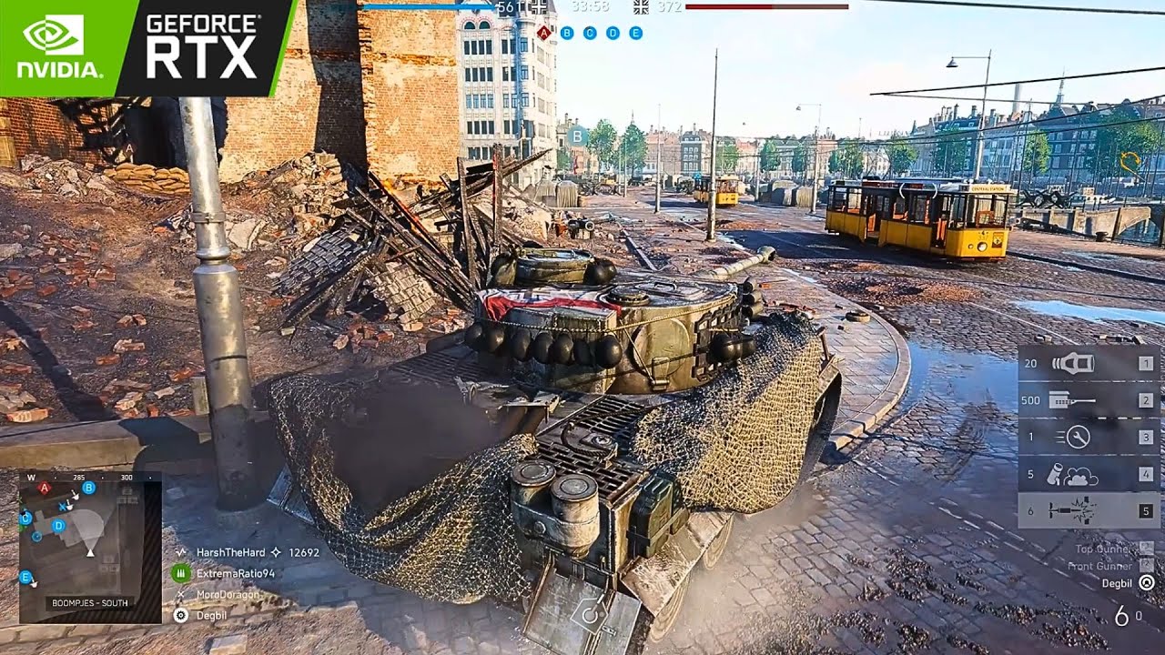 Battlefield V - Tiger Tank Perfect Match [38-0] | RTX Ultra
