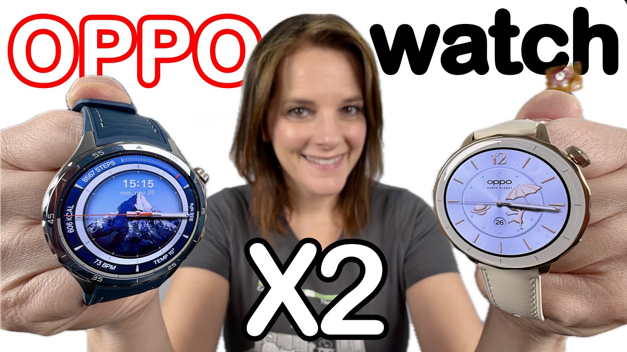 Watch X2 + Watch X2 mini, los relojes inteligentes de OPPO a prueba