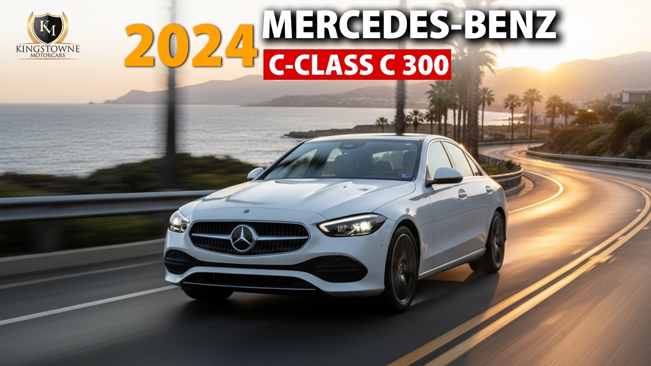 2024 Mercedes-Benz C 300 – Polar White | Ventilated Seats | Luxury Sedan ✨🚘