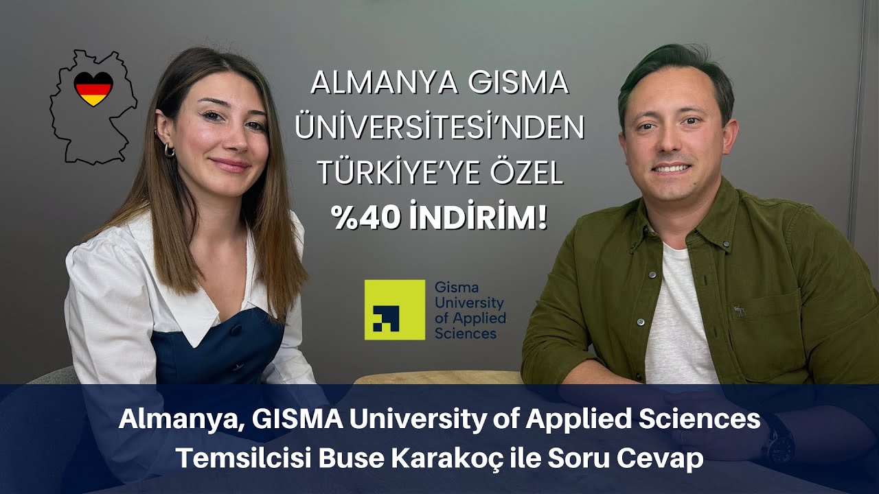 Almanya GISMA Üniversitesi Temsilcisi Buse Karakoç ile Soru Cevap - Türkiye'ye Özel %40 İndirim!