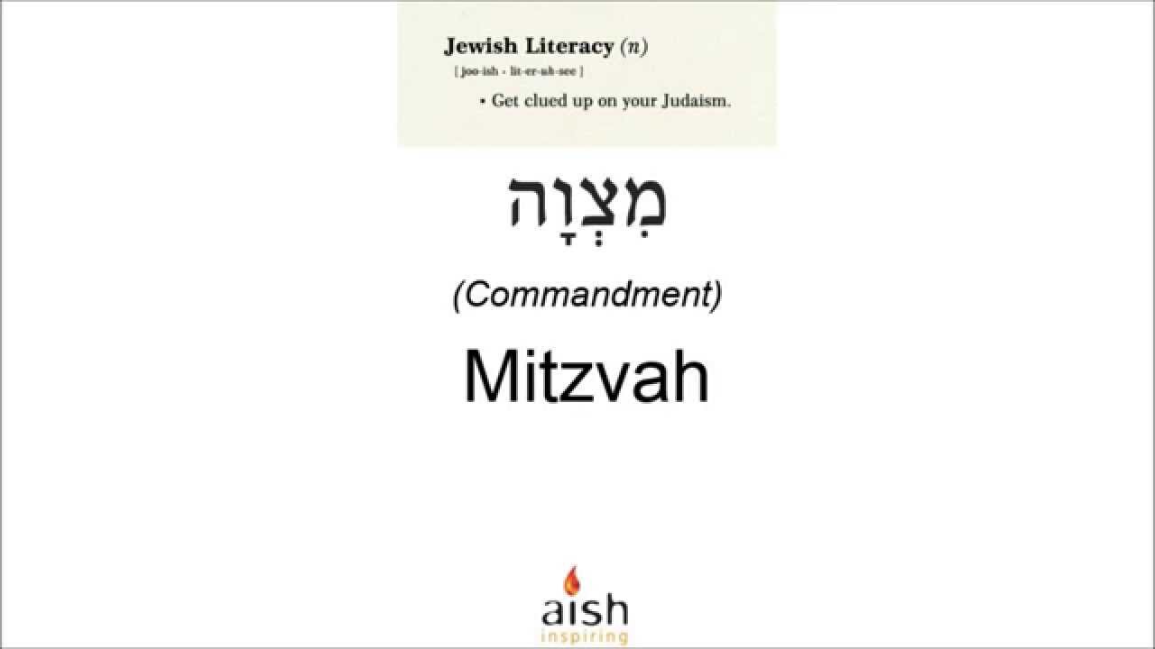 How to pronounce: Mitzvah/מִצְוָה