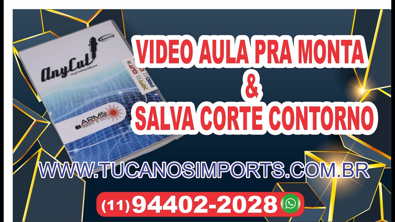 ANY CUT COMO CRIAR E SALVA ARQUIVO PRA IMPRESSAO E CORTE PRA JINKA ABJ