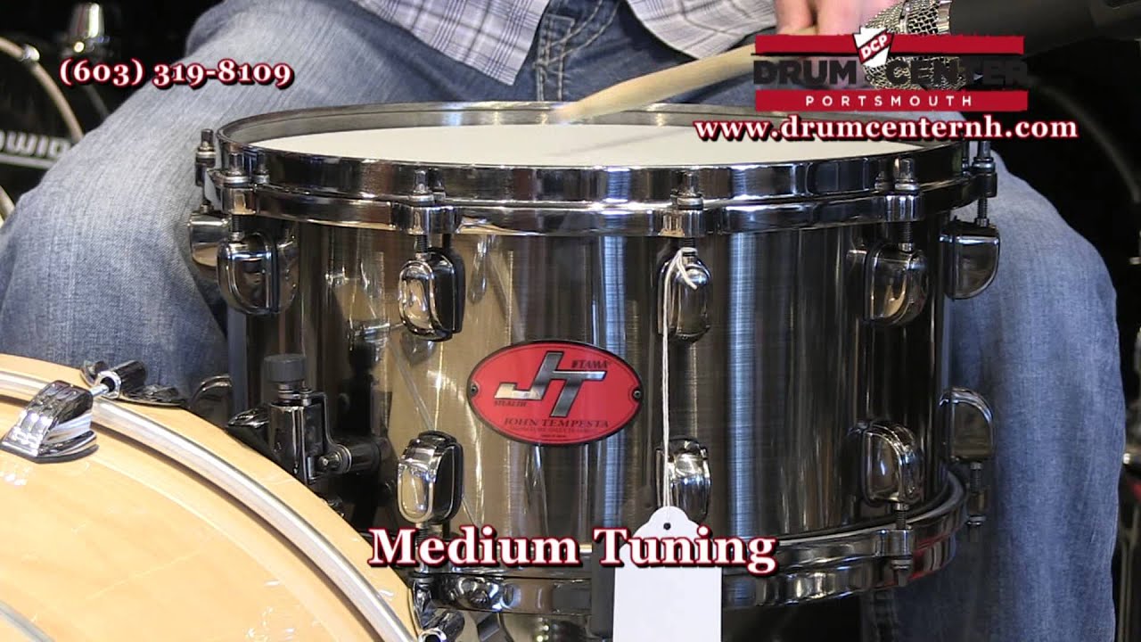 Tama John Tempesta Signature Series Brass Snare Drum 7x14