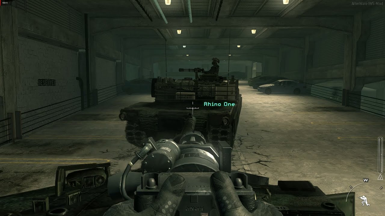 Call of Duty - Modern Warfare 3 - Shadow Company Mod - Goalpost - Tank Machinegunner Are Shadows
