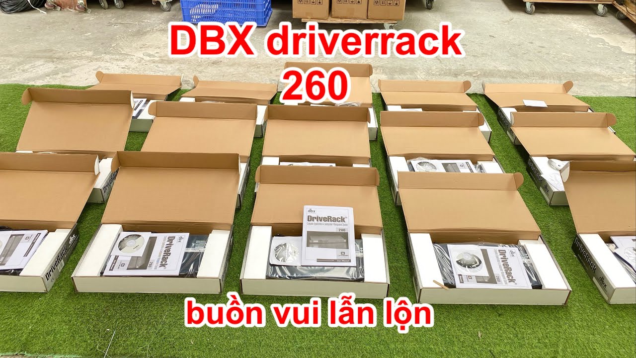 Tin vui cốt số DBX 260 về hàng, tin buồn giá cả tăng. DVH Audio bị vào thế khó xử và đôi lời tâm sự