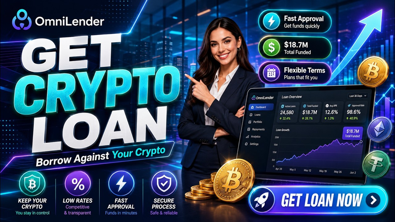How to Get a Crypto Loan Against Bitcoin in 2026   OmniLender Guide 1080p caption