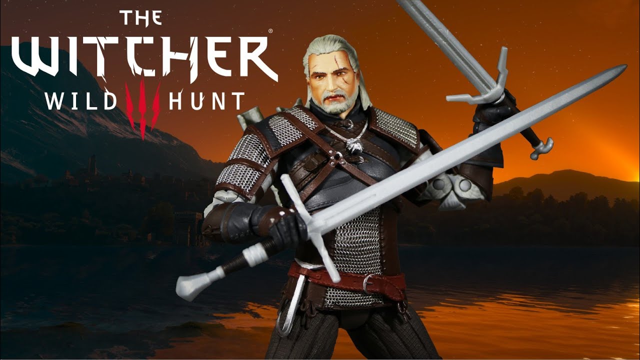 McFarlane Toys Witcher Wild Hunt Geralt of Rivia  Action Figure Review