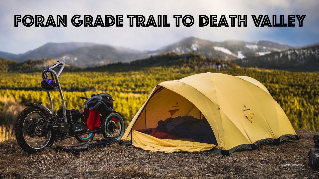 Bikepacking Adventure on Bowhead Reach from Foran Grade Trail to Death Valley || EP8 WILL IT REACH?