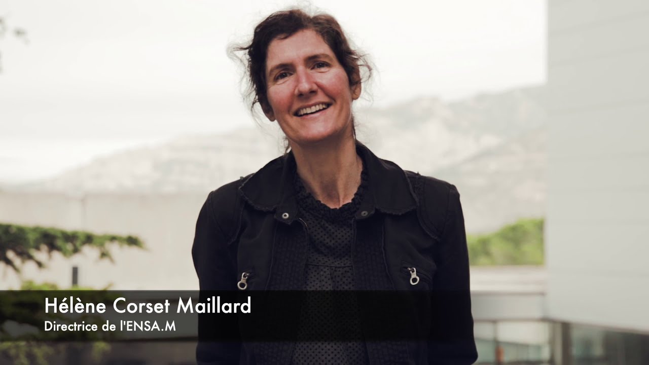 Présentation de l'ENSA•M par Hélène Corset Maillard, directrice.