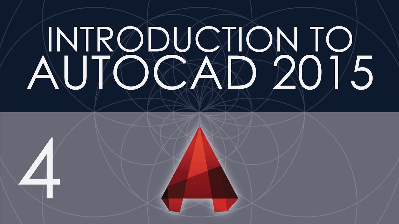 Intro to AutoCAD 2015 - 04 - Drawing Tools