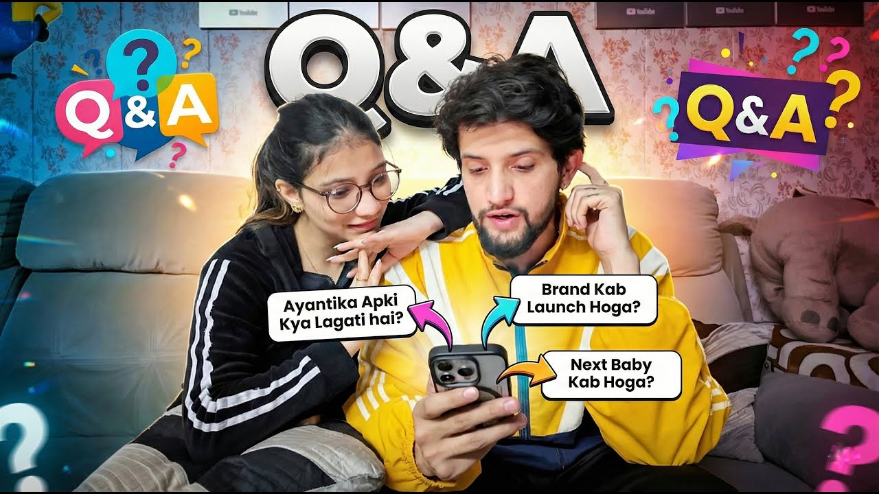 Q&A with family 😍 | Brand kab ayega ? | Next baby kab hoga ? | Ayantika kon hai ?
