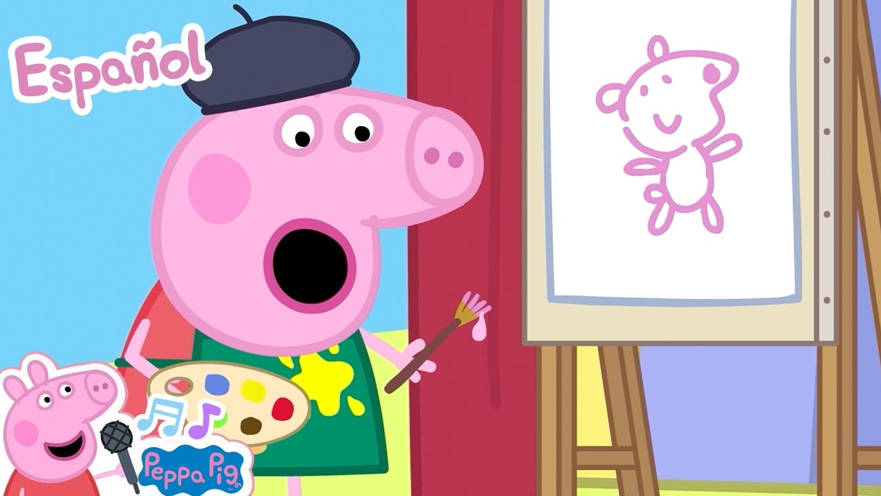 🎶 Baa Baa Oveja Negra 🐑 Canciones infantiles 💕 Peppa Pig Spanish 🐷 Peppa Pig en Español