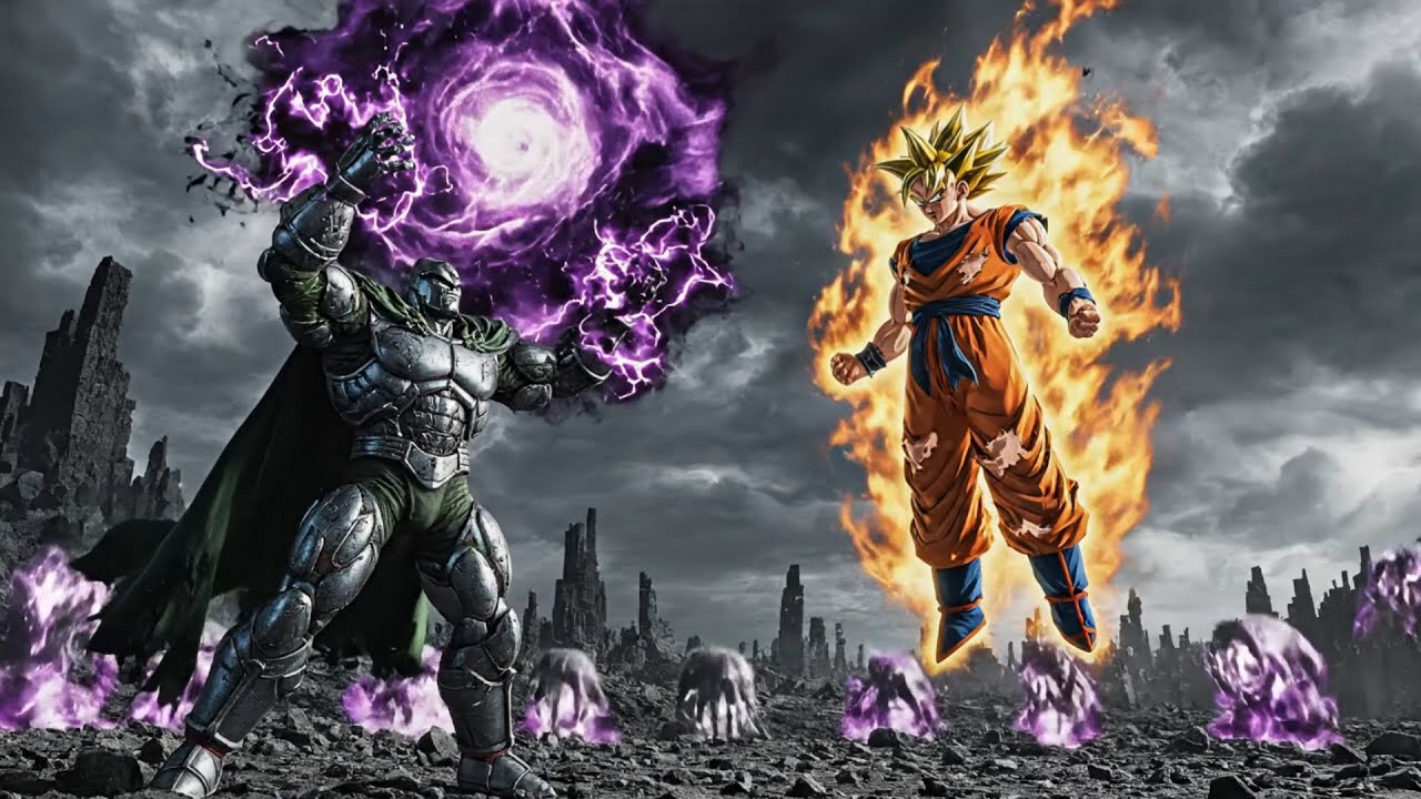 Goku vs Spectre Doom – The Strongest Villain in the Multiverse Appears - Goku Multiverse Challenge