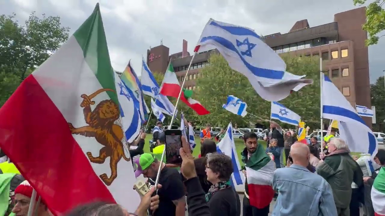 27.09.2025: Israelsolidarische Gegendemo zur islamistischen Hassdemonstration in Düsseldorf