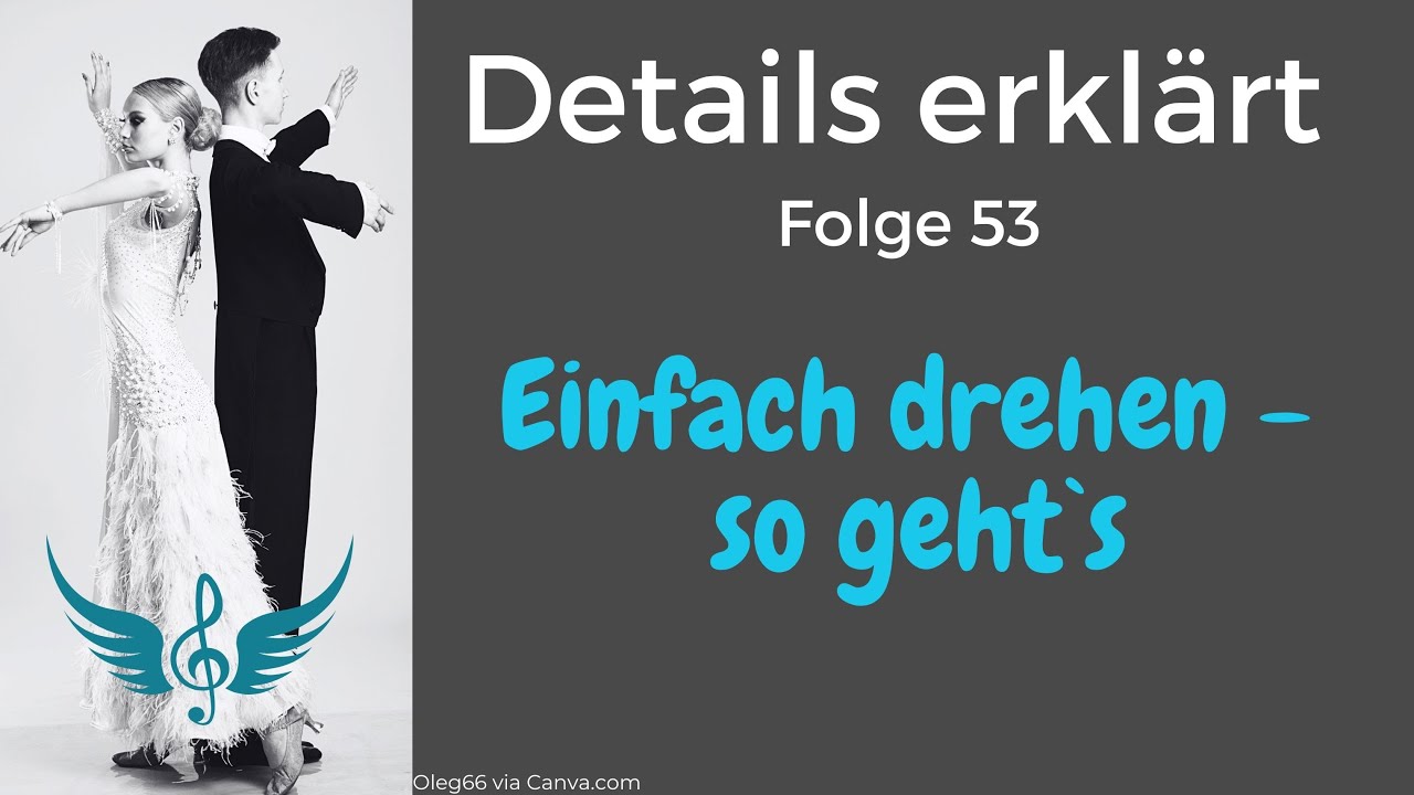 Einfach drehen können - für Standard und Lateintänze   4K
