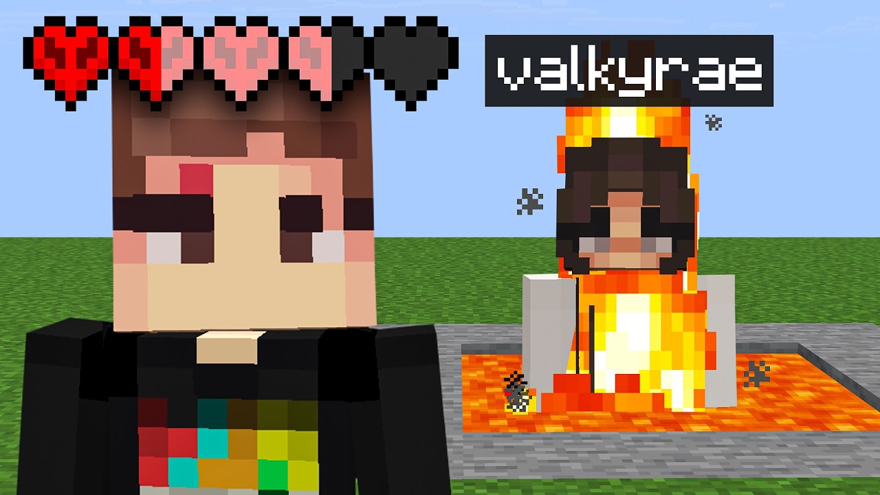 Can I beat Minecraft before she kills us?