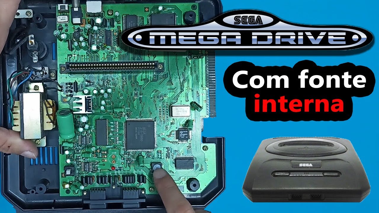 Restaurando um Mega Drive 3 TecToy