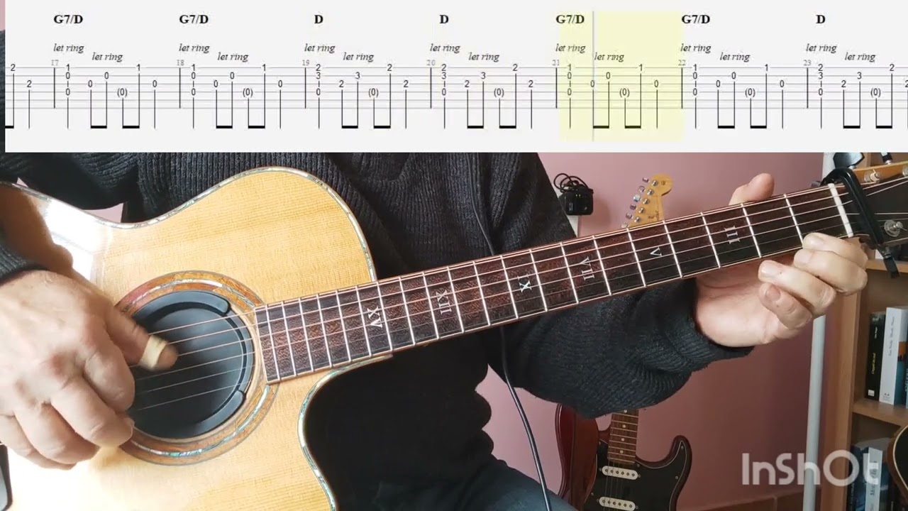 Brain Damage (Pink Floyd) tuto guitare avec TABS