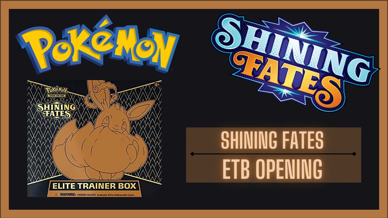 Pokemon Shining Fates Elite Trainer Box Opening. ETB Pulls!