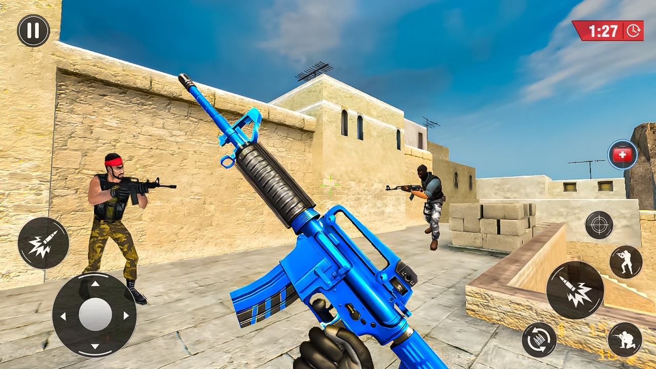 FPS Strike Force - Global Ops PvP Offline Shooter _ Android GamePlay