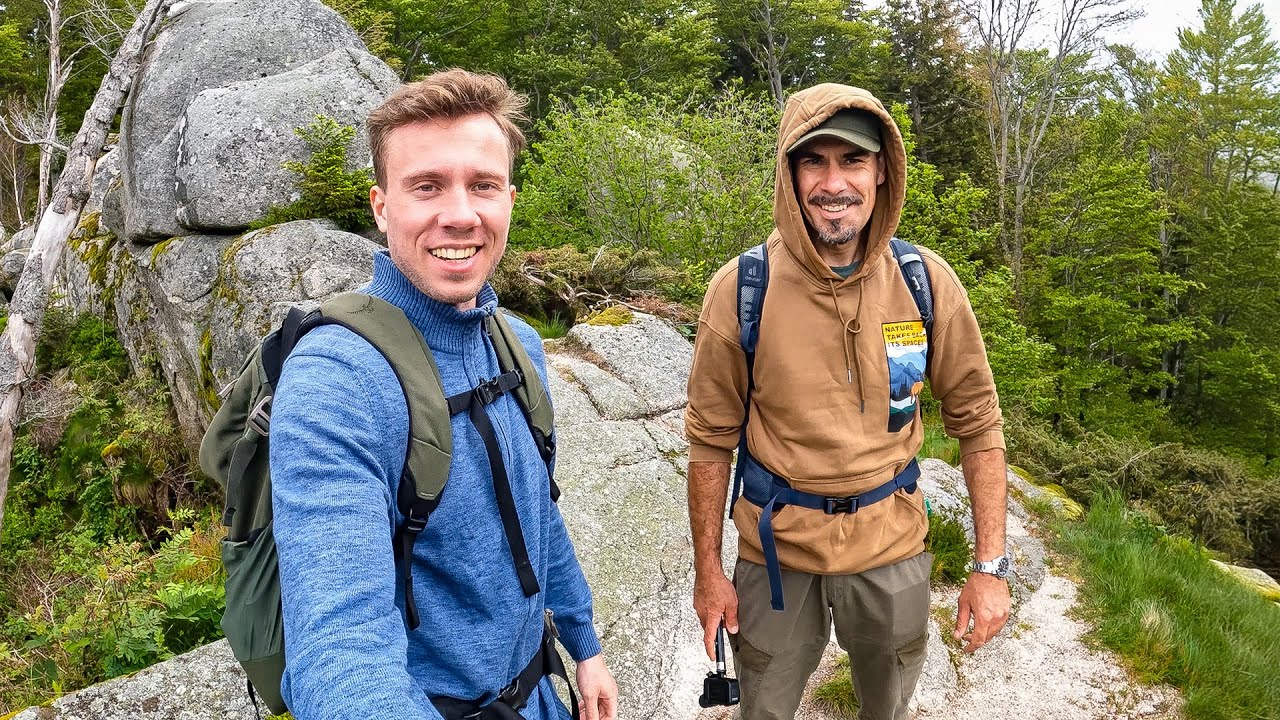 Benjamin zeigt mir einen epischen Schwarzwald-Felsen & Wir grillen