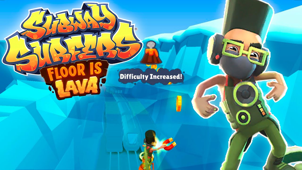 Subway Surfers Floor is lava: No Floor Challenge in ICELAND 2022