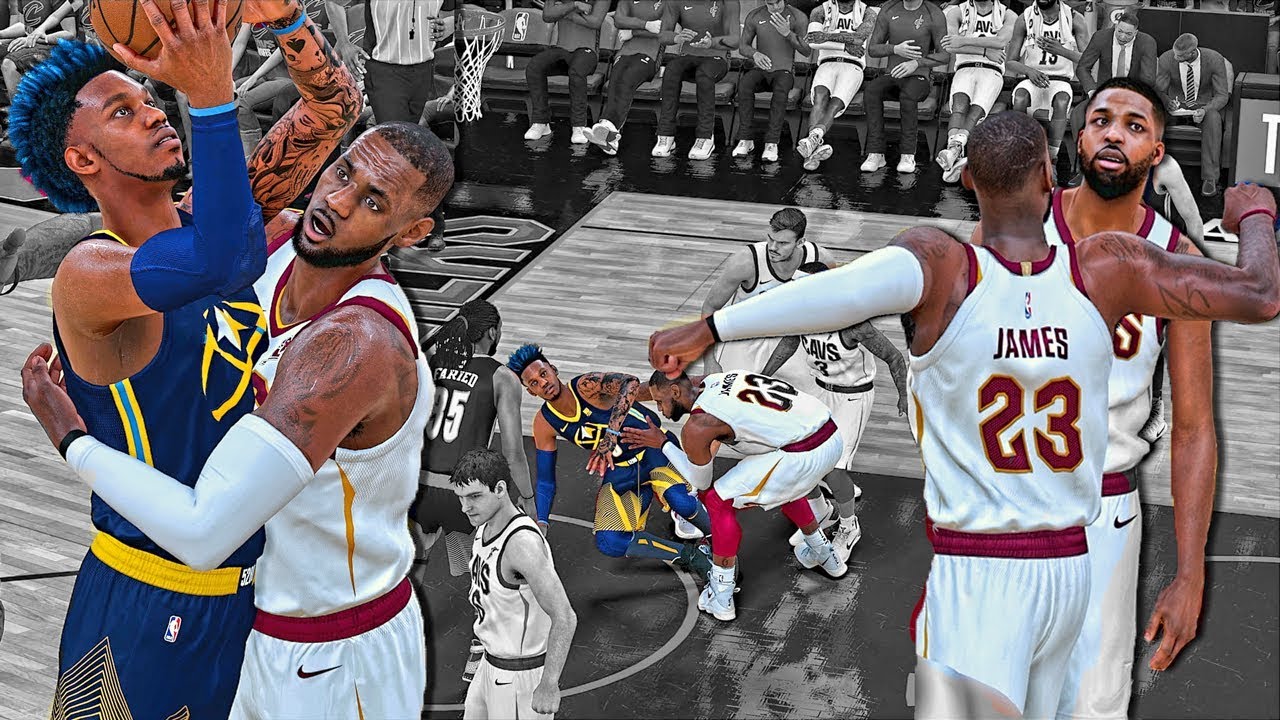Lebron Punched Tristian Thompson & Slams Me For Flagrant Foul (NBA Fight)SMH | NBA 2k18 MyCareer #51