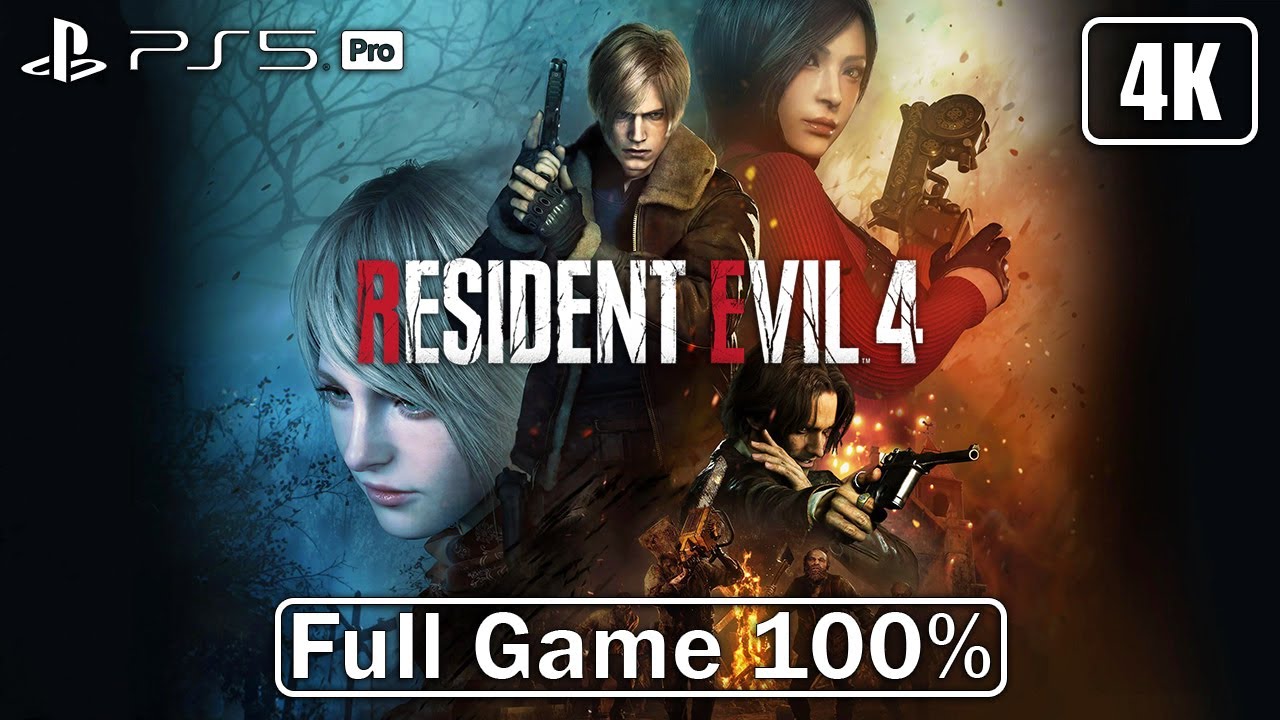 Resident Evil 4 Remake - Full Game 100% Longplay Walkthrough 4K 60FPS
