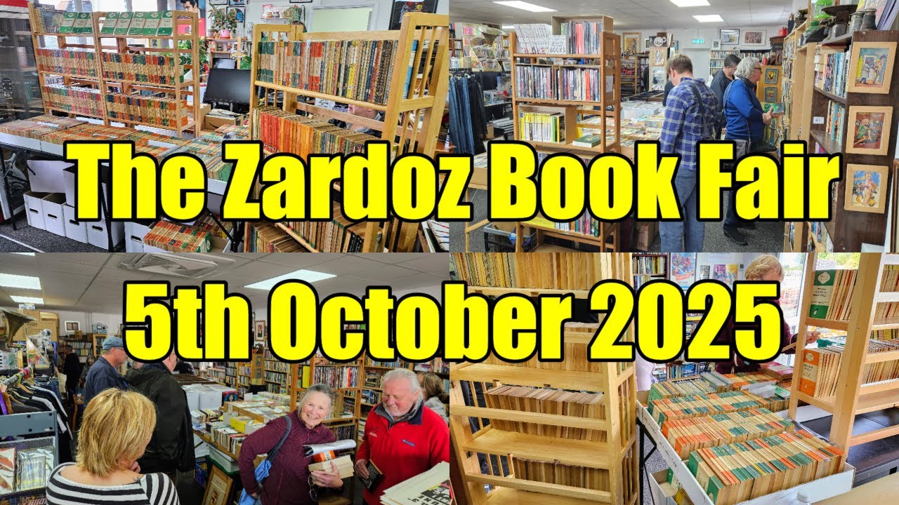 Книжная ярмарка Zardoz — 5 октября 2025 г. — Vintage Penguins — Vintage SF — Dorset Bob — Star Trek