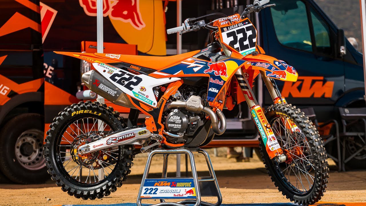 Antonio Cairoli Factory KTM 450SXF ПРОТЕСТИРОВАН — Журнал Motocross Action
