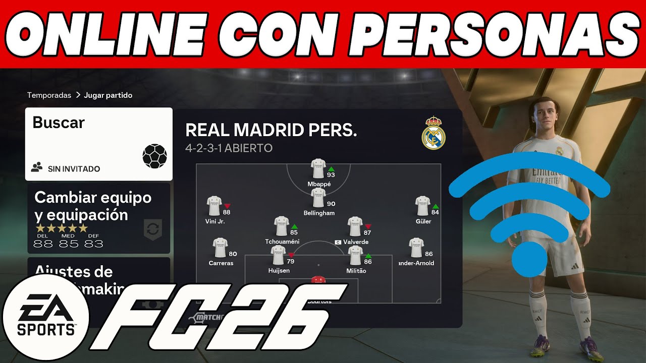 FC 26 - Como Jugar Online Con Otras Personas PS5 - PS4 - XBOX y PC