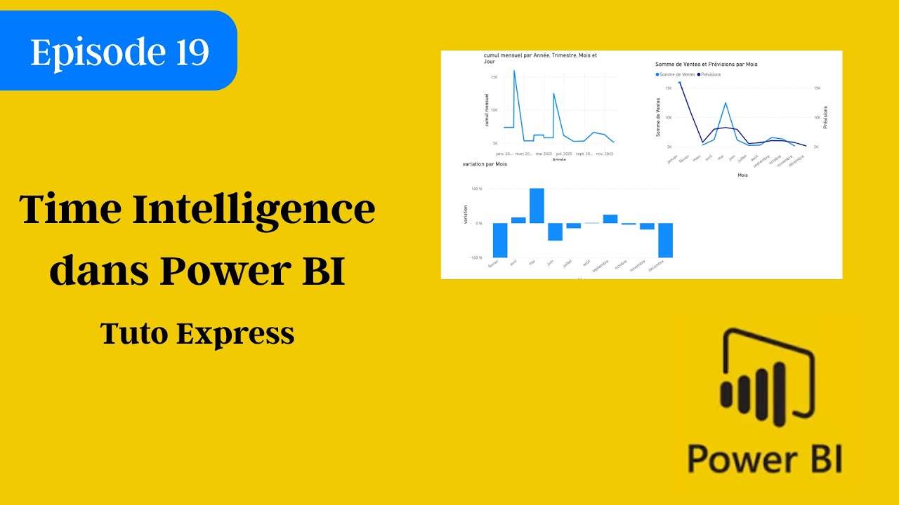 Time Intelligence dans Power BI
