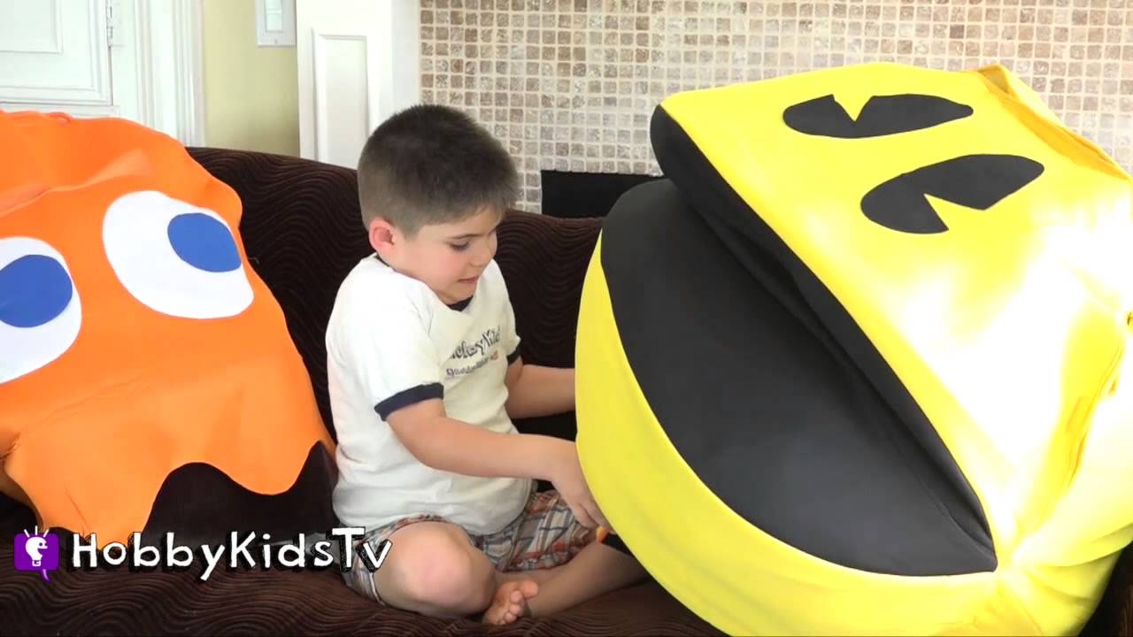 Giant PAC-MAN Egg by HobbyKidsTV