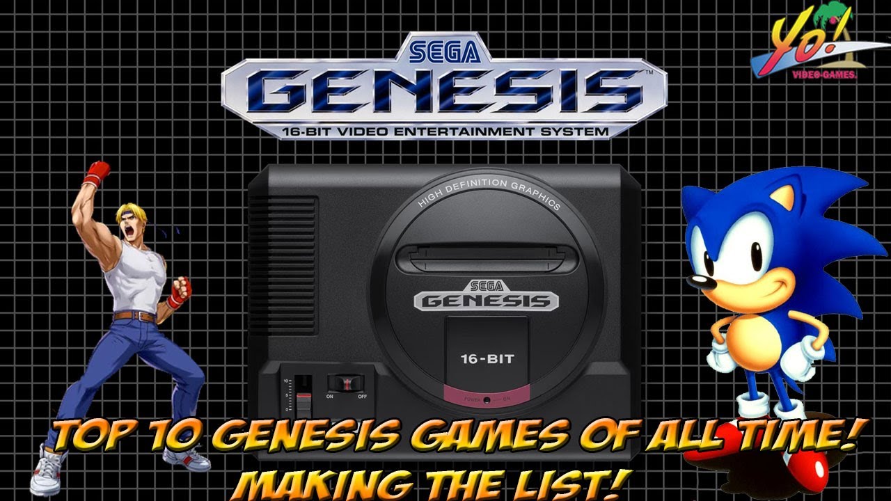 Top 10 Genesis Games of All Time! Making the List! - YoVideogames