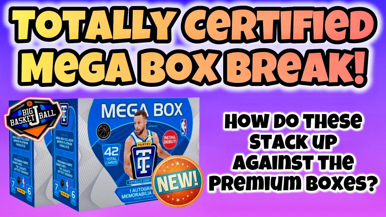*FIRST LOOK!* 2024-25 Panini Totally Certified Mega Break x2! How Do They Stack Up vs Premium Boxes?