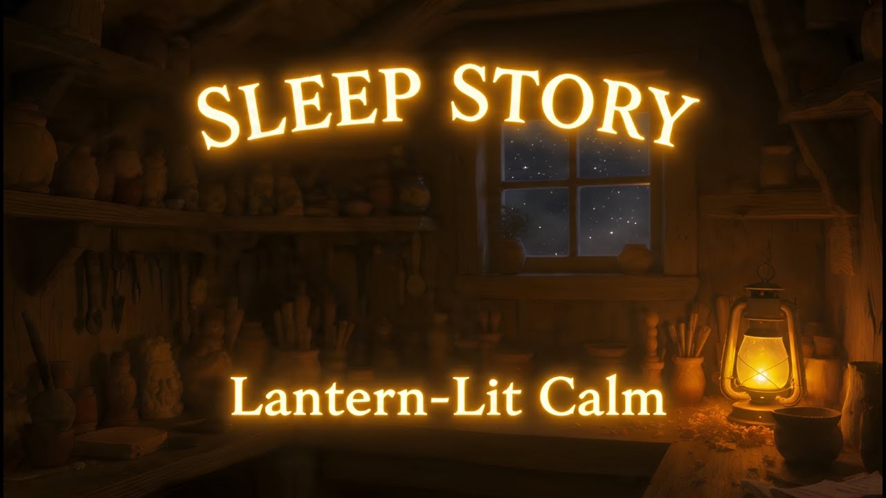 The Night of Quiet Carving — Soothing Sleep Story for Overthinking Minds