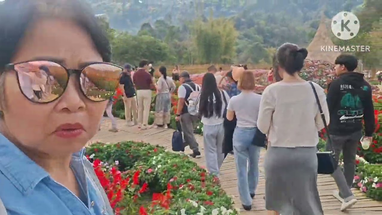 พี่อ้อย&พี่ตูน#พาเที่ยว#Flower Castle#ม่อนแจ่ม