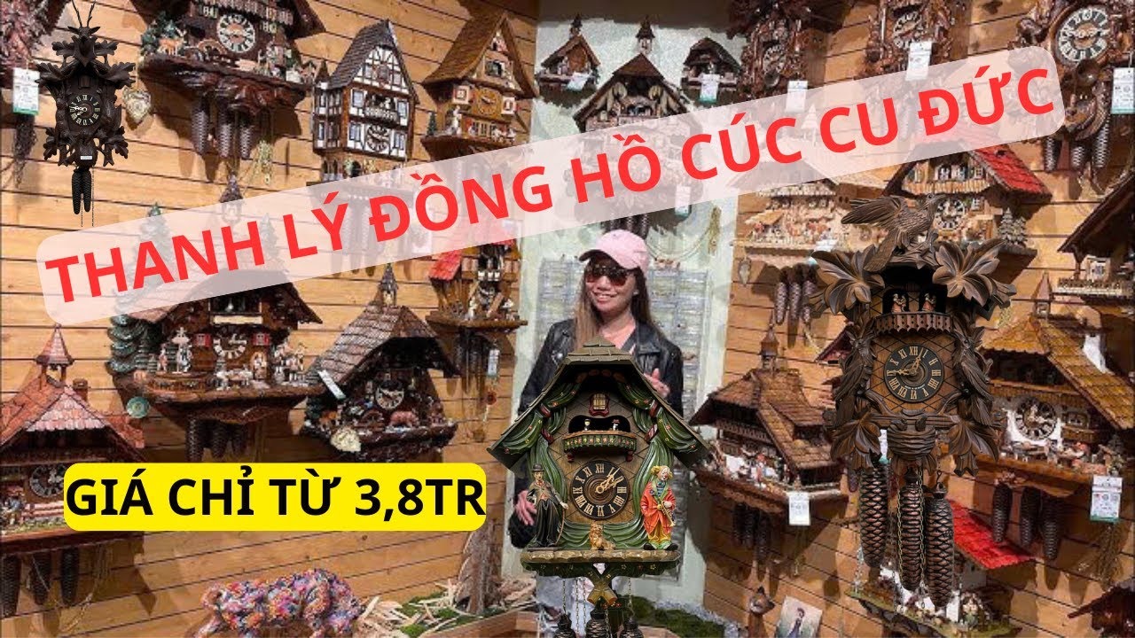 XẢ KHO THANH LÝ ĐỒNG HỒ CÚC CU 2TẠ và 3TẠ TUẦN , GIÁ CHỈ TỪ 3,8TR