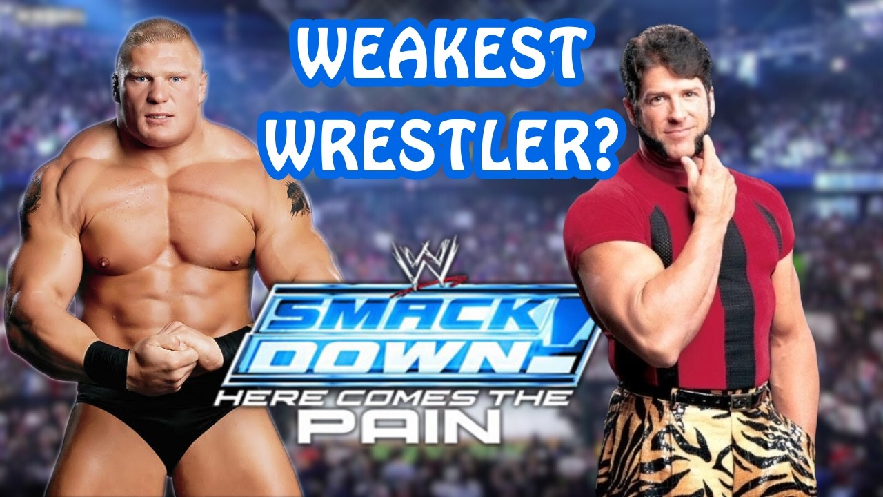 Смогу ли я победить Smackdown! Here Comes The Pain (PS2) с самым слабым рестлером?