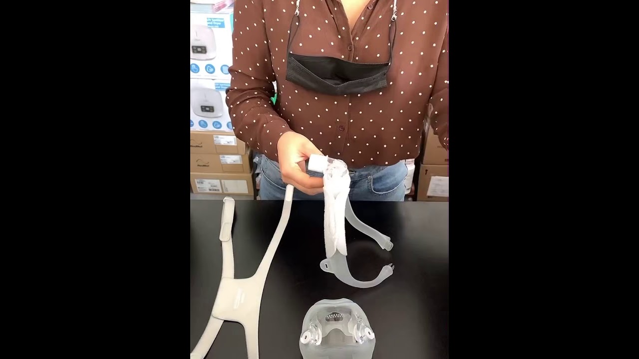 How to assemble Philips Respironics DreamWear Full Face CPAP/BiPAP mask? #cpapstoreusa