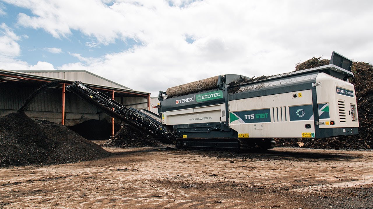 NEW TTS 518 Trommel - Compact & Efficient Screening