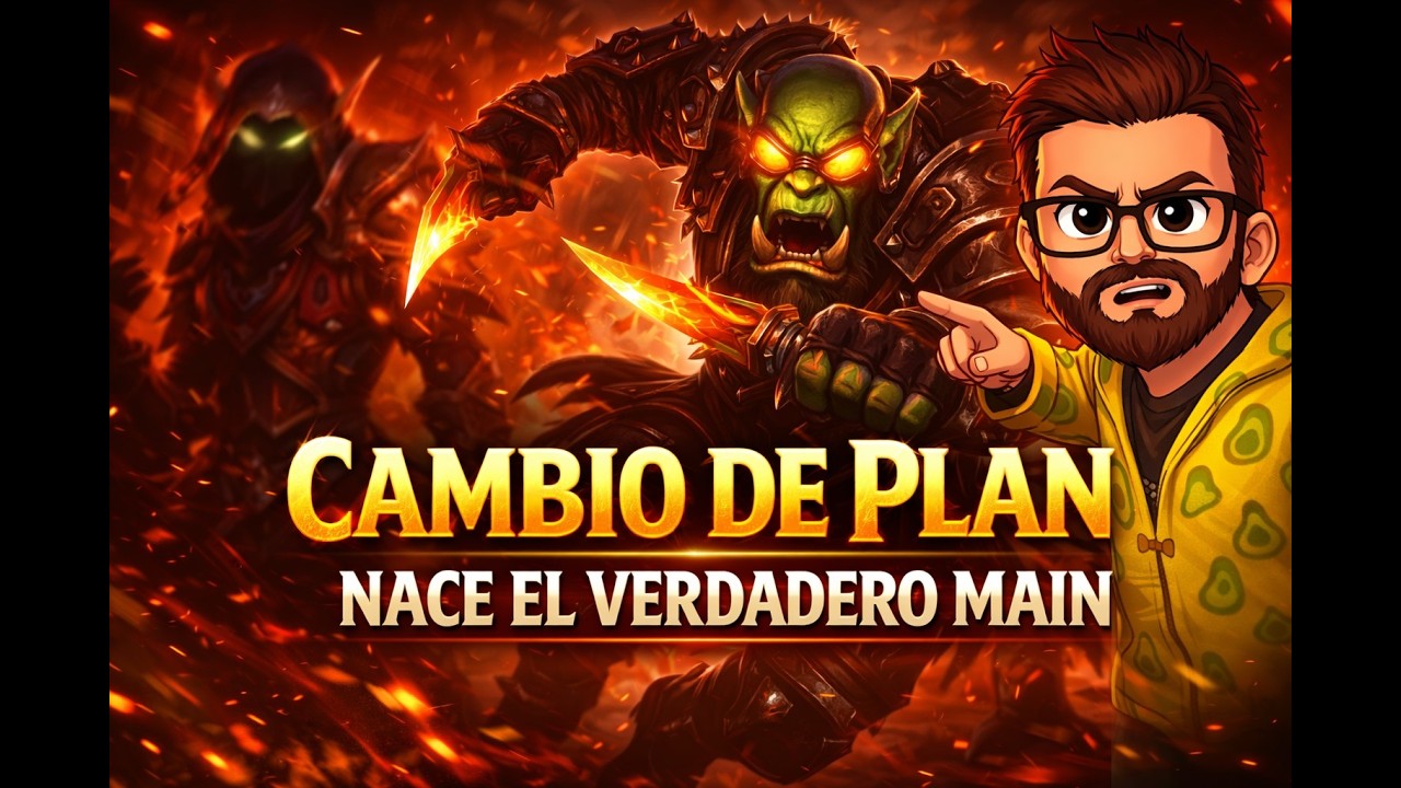 Adiós Blood Elf… hola Orc Rogue 🔥 #WoW #WoWRetail #Rogue #midnight