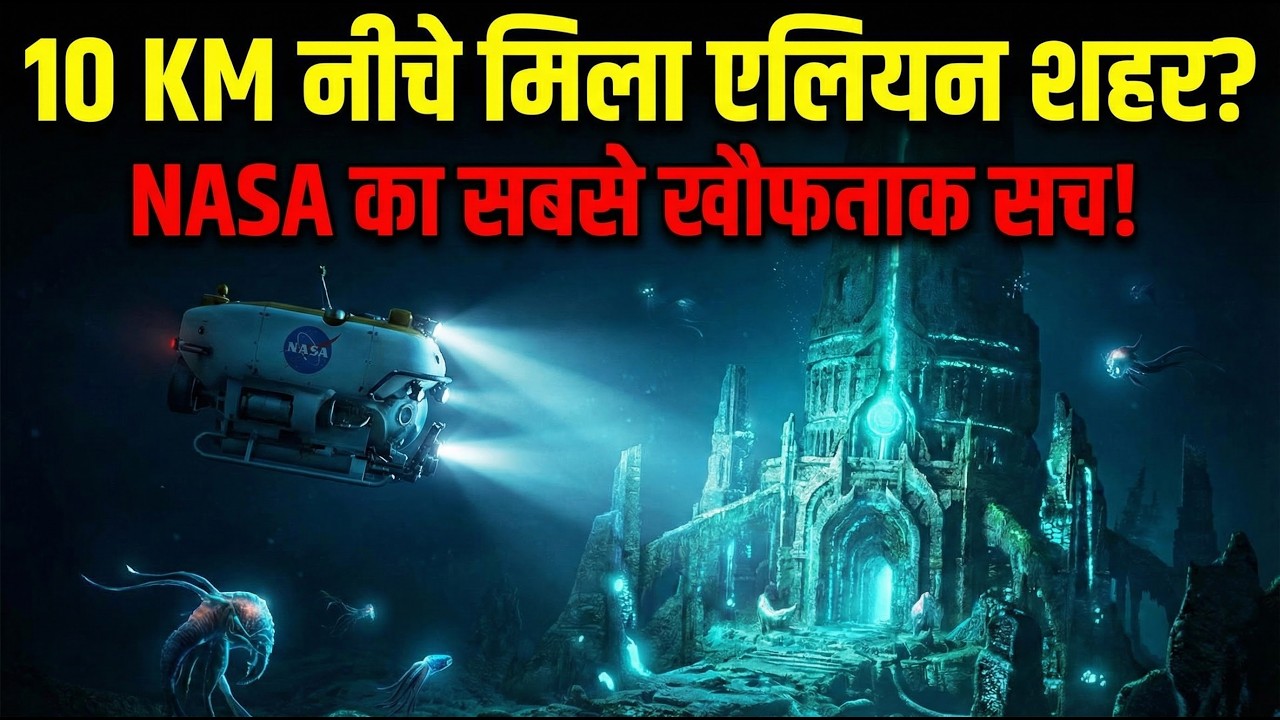 NASA समुद्र के 10km नीचे क्या ढूंढ रहा है? | The Secret Mission for Alien Life