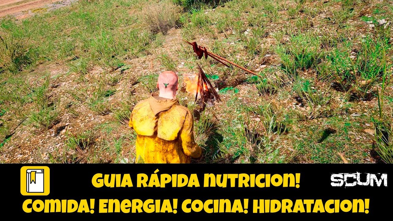 Guía de nutrición! No comas carne cruda! Energía e hidratacion! Scum!