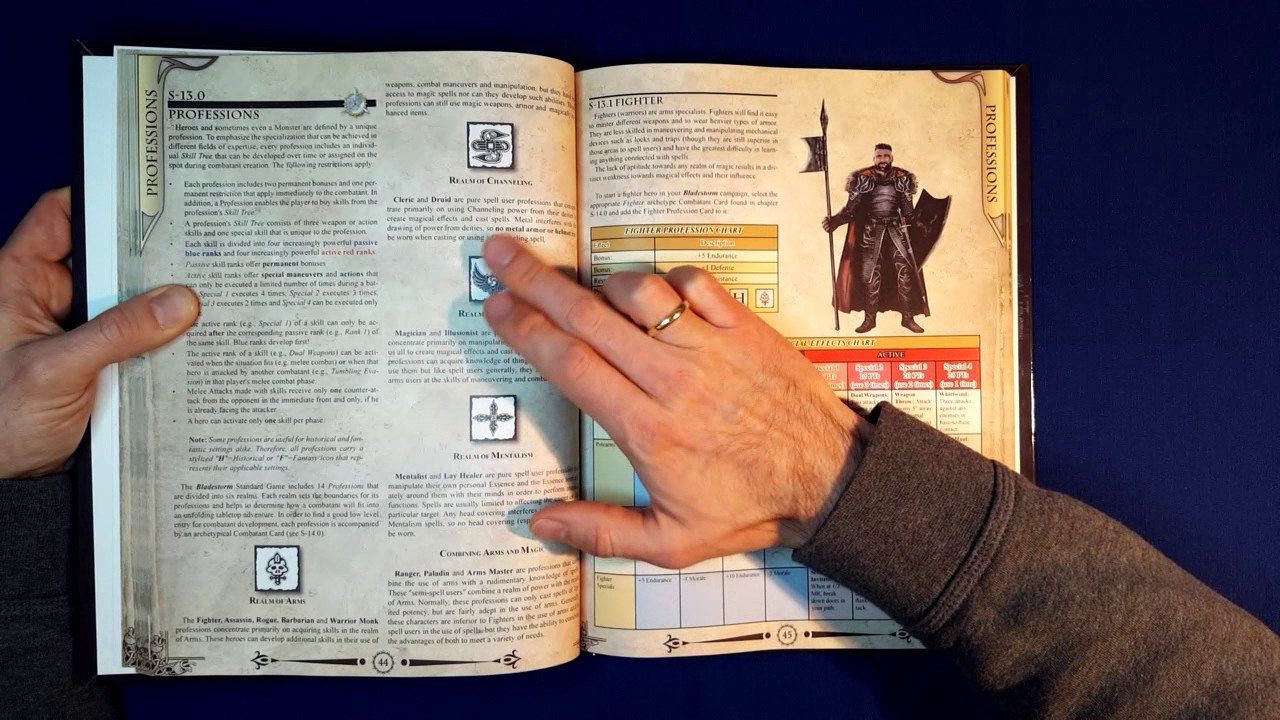 Bladestorm 2nd Edition: Look inside the book (1/2)