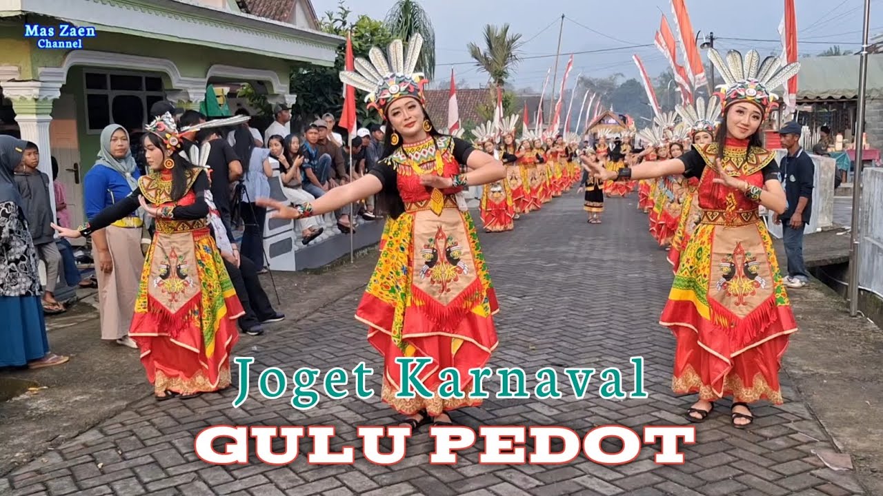 Joget Karnaval dj Gulu pedot di karnaval Ngantru Ngantang.