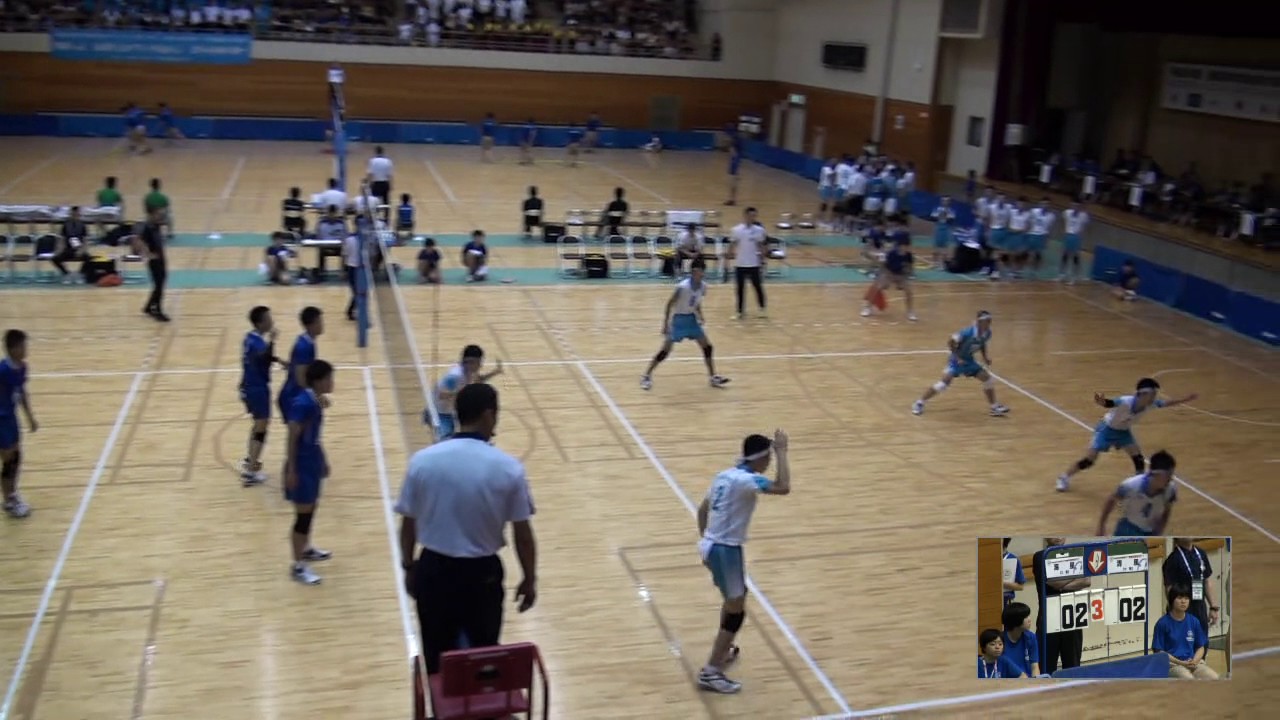 2017年IH バレーボール 男子 2回戦 清風 vs 海星 2