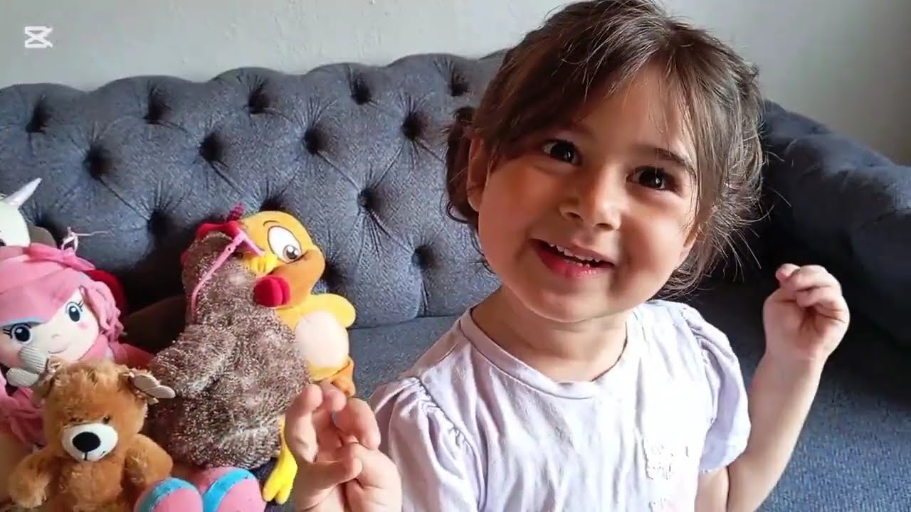 🐻🦄🦕🐓🦆Zeynep Duru oyuncaklarla. Evcilik. Çiftlik oyunu. Bebekler ve çocuklar için eğlenceli videolar.