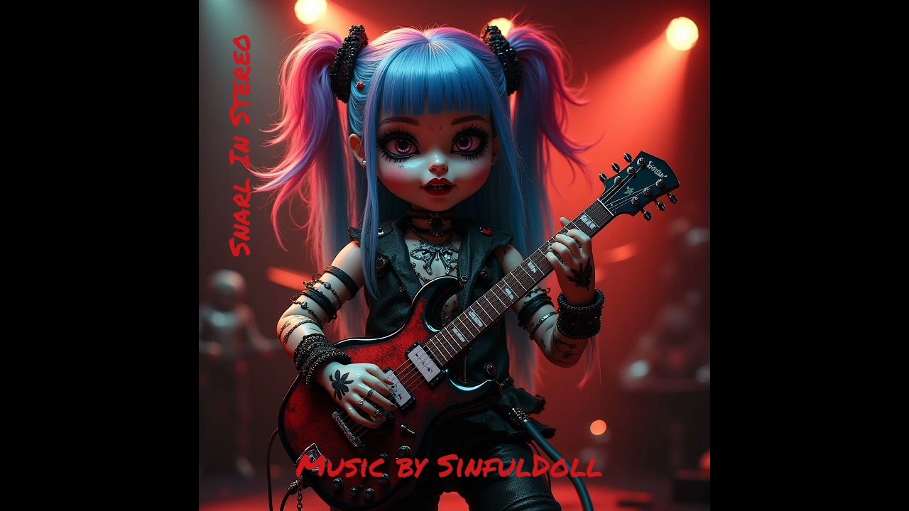 Snarl In Stereo🖤💀⚘️ By SinfulDoll 