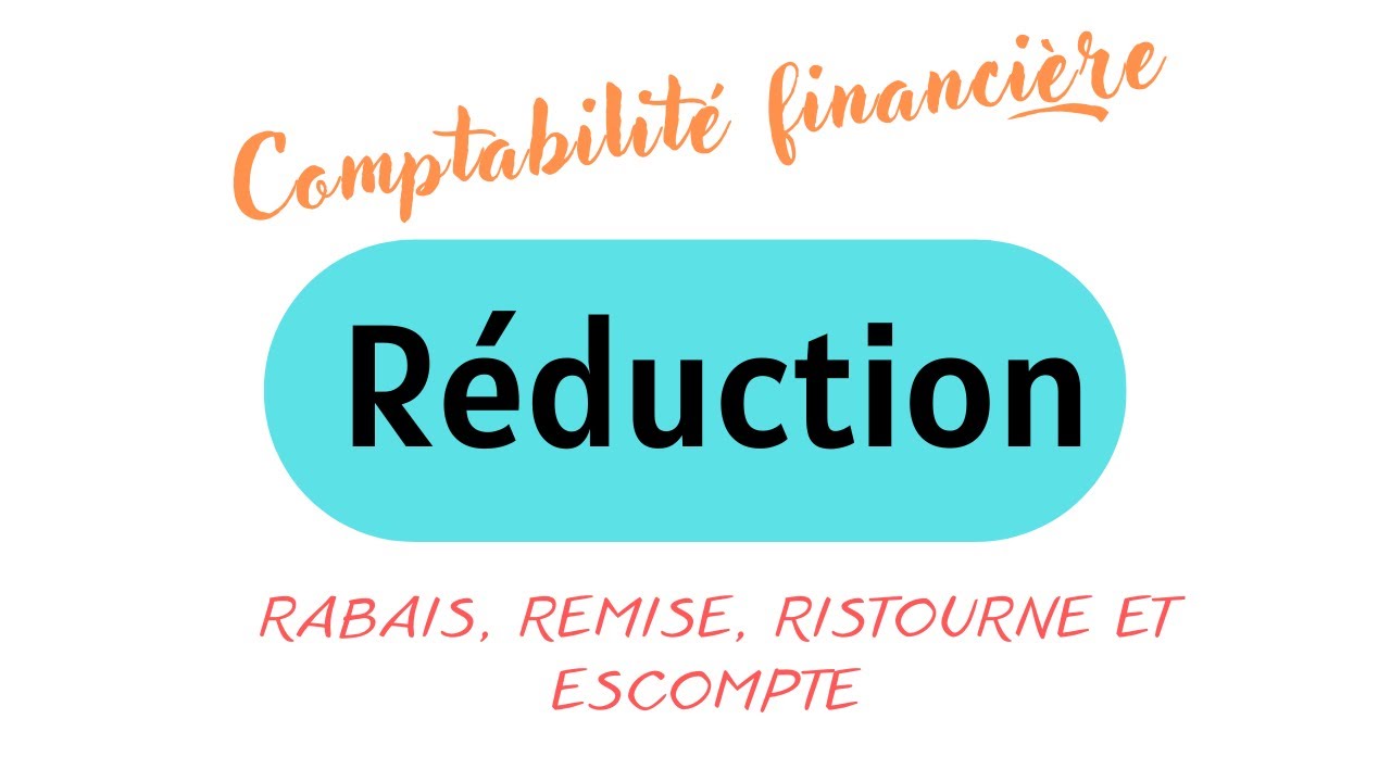 Les réductions(rabais, remise, ristourne et escompte)افضل شرح تخفيضات(الدرس بالفرنسية وشرح بالدارجة)